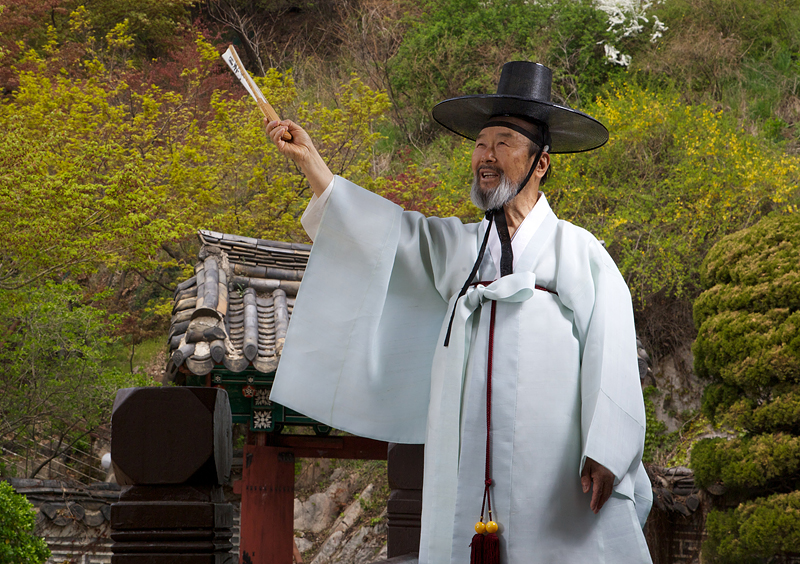 Song Sun-seop, maître du pansori coréen